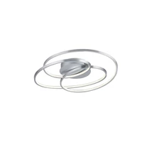 Plafoniera Trio GALE metal, nichel, LED, 3000K, 38.5W, 5000lm - 673916007