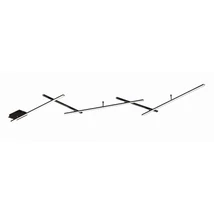 Plafoniera Trio INDIRA metal, negru, LED, 3000K, 25W, 3000lm - 674610532