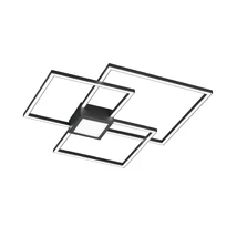 Plafoniera Trio HYDRA metal, antracit, LED, 3000K, 38W, 4400lm - 676210442
