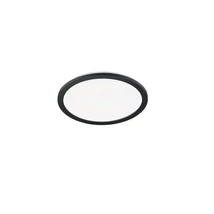 Plafoniera pentru baie Trio CAMILLA plastic, negru, alb, LED, 3000K, 22W, 2700lm, IP44 - 689214032