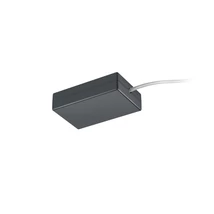 Alimentare pentru sina 2 faze Trio DUOLINE plastic, negru - 701232