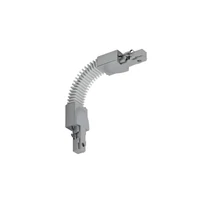 Element de legatura flexibila pentru sina 2 faze Trio DUOLINE plastic, gri - 702087