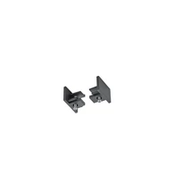 Element de capat pentru sona 2 faze Trio DUOLINE plastic, negru - 703032