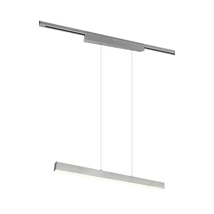 Sursa de lumina pentru sina 2 faze Trio DUOLINE metal, nichel, LED, 3000K, 29W, 3400lm - 73043107