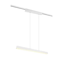 Sursa de lumina pentru sina 2 faze Trio DUOLINE metal, alb, LED, 3000K, 29W, 3400lm - 73043131
