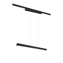 Sursa de lumina pentru sina 2 faze Trio DUOLINE metal, negru, LED, 3000K, 29W, 3400lm - 73043132