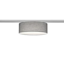 Sursa de lumina pentru sina 2 faze Trio DUOLINE textil, gri, E27 - 76390211