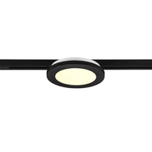 Sursa de lumina pentru sina 2 faze Trio CAMILLUS plastic, negru, alb, LED, 3000K, 9W, 900lm - 76921032