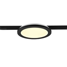 Sursa de lumina pentru sina 2 faze Trio CAMILLUS plastic, negru, alb, LED, 3000K, 13W, 1400lm - 76921532
