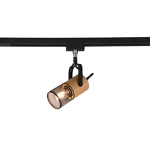 Sursa de lumina pentru sina 2 faze Trio DUOLINE metal, lemn, negru, maro, E14 - 78430132