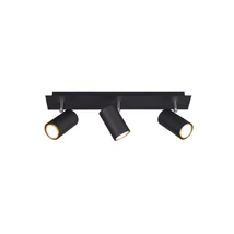 Spot Trio MARLEY metal, negru, GU10 - 802400332