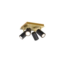 Spot Trio MARLEY metal, auriu, negru, GU10 - 802430480