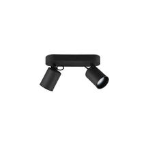 Spot Trio PAGO metal, plastic, negru, GU10 - 803500232