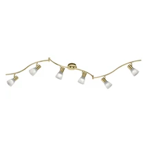 Spot Trio LEVISTO metal, sticla, alama, alb, E14 - 871010608