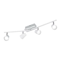 Spot Trio NARCOS metal, alb, LED, 3000K, 4x6.5W, 2400lm - 873110431
