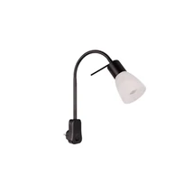 Spot Trio LEVISTO metal, sticla, negru, alb, E14 - 891010132