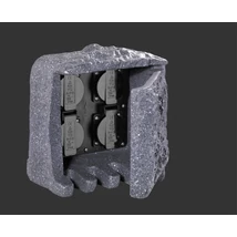 Accesoriu exterior Trio GARDEN SOCKET plastic, gri, IP44 - Trio-9962-11