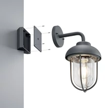 Accesoriu exterior Trio CORNER MOUNT plastic, negru - Trio-9965-32