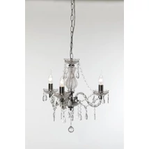 Candelabru Trio LÜSTER metal, acril, crom, transparent, E14 - R11073000