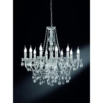 Candelabru Trio LÜSTER metal, acril, crom, transparent, E14 - R1170-00
