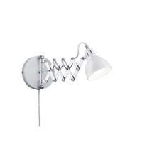 Aplica de perete Trio SCISSOR metal, alb, E14 - R20321031