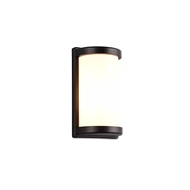 Aplica de perete exterioara Trio PUELO metal, plastic, negru, alb, E27, IP44 - R21186132