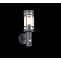 Aplica de perete exterior Trio PALOMA metal, antracit, E27, IP44 - Trio-R21719142