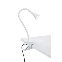 Veioza cu clema Trio VIPER plastic, alb, LED, 3000K, 3W, 400lm - R22398101