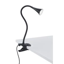 Veioza cu clema Trio VIPER plastic, negru, LED, 3000K, 3W, 400lm - R22398102