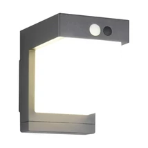Aplica de perete exterior Trio COLOMBO metal, plastic, negru, alb, LED, 5.5W, 650lm, 4000K, IP44 - Trio-R23286132