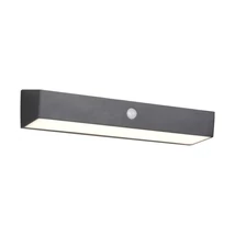 Aplica de perete exterior Trio SILVES plastic, negru, LED, 6W, 700lm, 4000K, IP44 - Trio-R23306102
