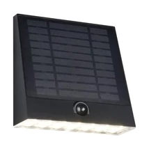 Aplica de perete exterior Trio ALVORADA plastic, negru, LED, 6W, 600lm, 4000K, IP44 - Trio-R23326102