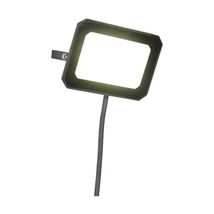 Reflector Trio FUNCHAL metal, sticla, negru, transparent, LED, 30W, 2800lm, 4000K, IP65 - Trio-R23346232