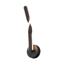 Aplica de perete Trio GINKO metal, negru, LED, 11W, 1150lm, 3000K - Trio-R25791732