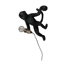 Aplica de perete Trio LOUY plastic, negru, E27 - R26541002