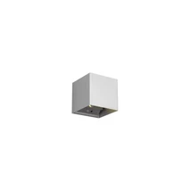 Aplica de perete exterioara cu senzor Trio TALENT metal, gri, LED, 3000K, 2x5W, 2x50lm, IP44 - R27759187