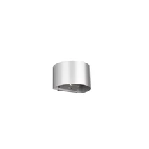 Aplica de perete exterioara cu senzor Trio TALENT metal, gri, LED, 3000K, 2x5W, 2x50lm, IP44 - R27769187