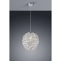 Pendul Trio PETTY metal, plastic, crom, transparent, E27 - R30451906
