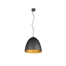 Pendul Trio TILDA metal, negru, auriu, E27 - R30661980