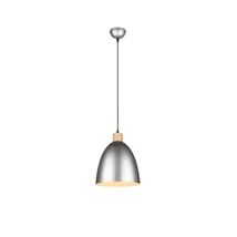 Pendul Trio JAGGER metal, nichel, E27 - R30681067