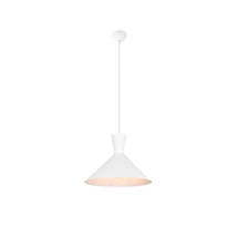 Pendul Trio ENZO metal, alb, E27 - R30781931
