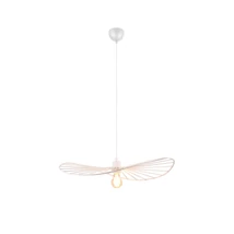 Pendul Trio CHAPEAU metal, alb, E27 - R31451031