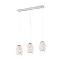 Pendul Trio BIDAR metal, alb, E27 - R31573031