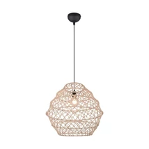 Pendul Trio HIVE metal, natural, negru, E27 - Trio-R31681036