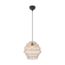 Pendul Trio HIVE metal, natural, negru, E27 - Trio-R31681936