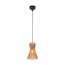 Pendul Trio BIJOU hartie, negru, maro, E27 - Trio-R31831026