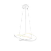 Pendul Trio COURSE metal, alb, LED, 4000K, 27.5W, 3150lm - R32051131