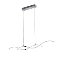 Pendul Trio CODY metal, plastic, crom, alb, LED, 25W, 2900lm, 3000K - Trio-R32212100