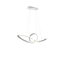 Pendul Trio SANSA metal, alb, LED, 4000K, 28W, 3300lm - R32751131