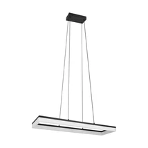 Pendul Trio CAMINO metal, plastic, alb, negru, LED, 27W, 4000K, 3400Lm - R35771132